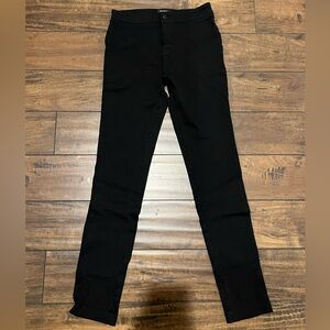 Forever 21 High Rise Skinny Pants Color Black Size S